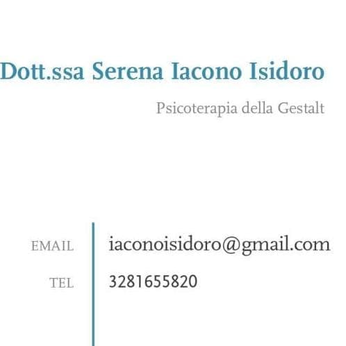 Dott.ssa Serena Iacono Isidoro